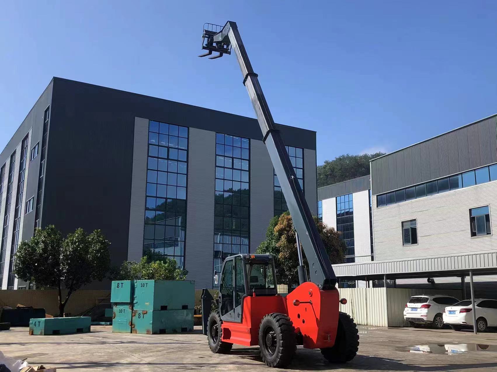  Empilhadeira telescópica versátil GTF40 para manuseio de materiais